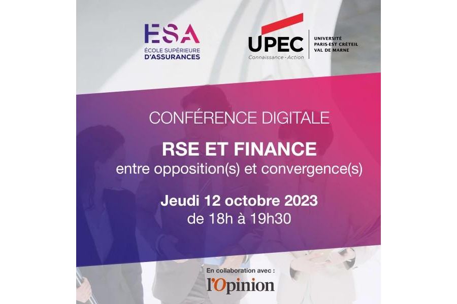 Conférence RSE et Finance