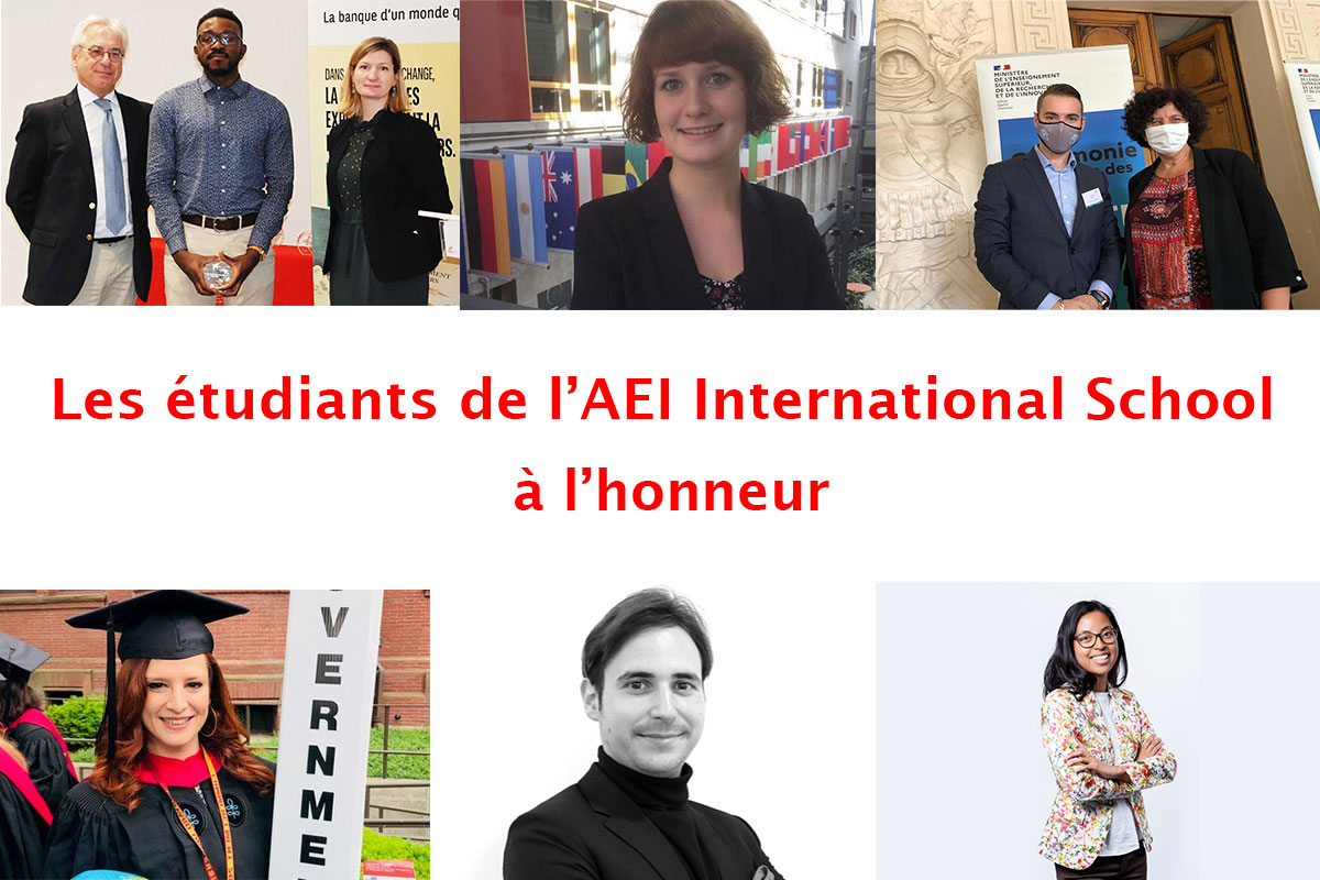 étudiants à l'honneur