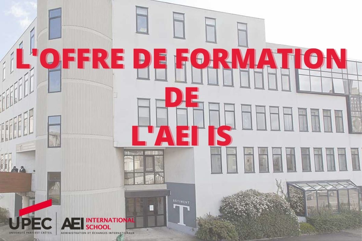 L'offre de formation de l'AEI IS